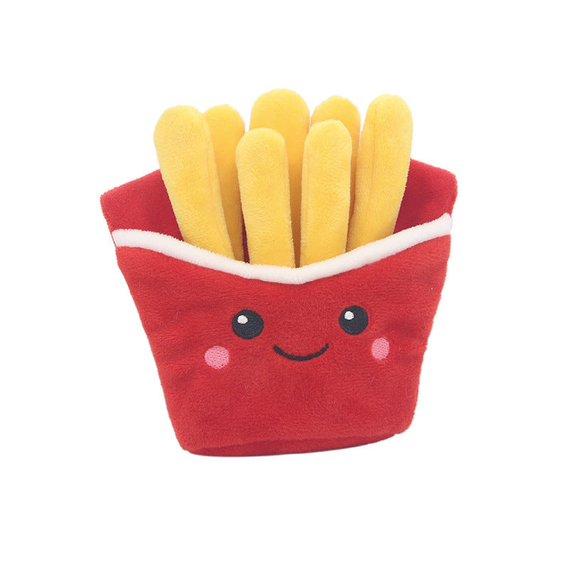 Milkshake/fries plush toys