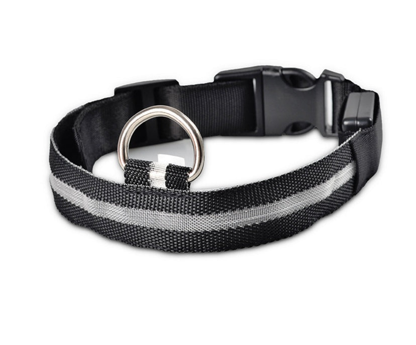 Nylon LED Luminous Dog/Cat Night safety Collar